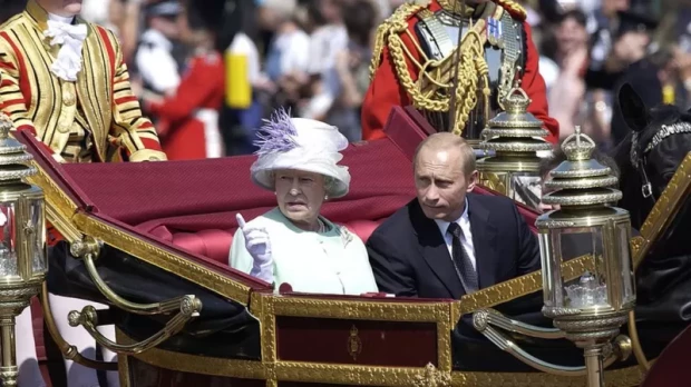 Isabel II Vladimir Putin