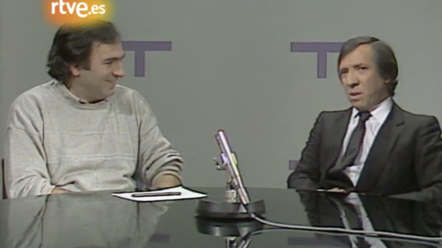 El Fary, en un programa de la televisión pública en 1984
