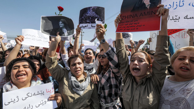 manifestación mujeres irán