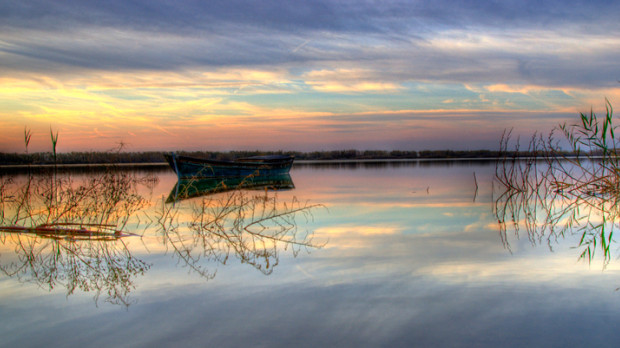 Panorámica de La Albufera de Valencia