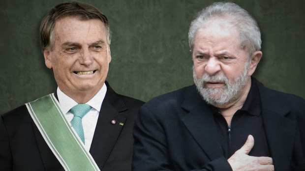 Jair Bolsonaro y Lula da Silva