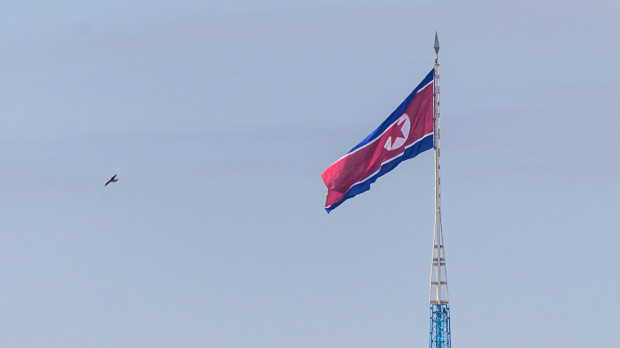 Bandera Corea del Norte