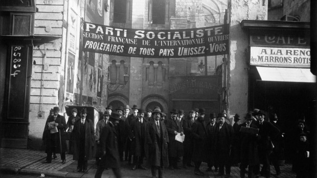 Imagen de archivo de los primeros miembros del Partido Comunista Francés