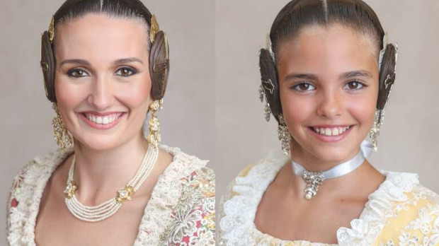 Laura Mengó y Paula Nieto, nuevas Falleras Mayores de Valencia 2023.
