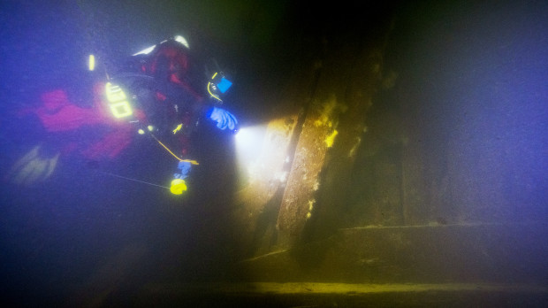 Imágenes del descubrimiento del navío Äpplet, buque del siglo XVII y gemelo del Vasa