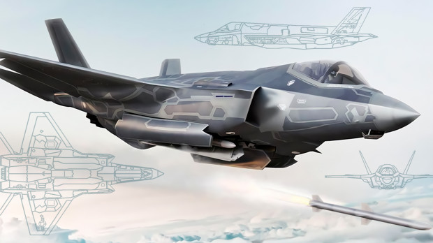 El F-35 furtivo de quinta generación