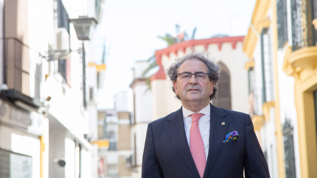 José Antonio Fernández Cabrero, actual hermano mayor de la Macarena