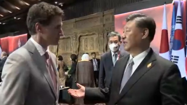 Bronca de Xi Jinping a Trudeau