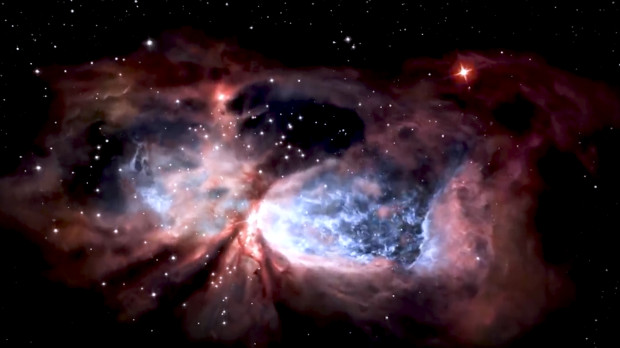 Imagen de una galaxia captada por el telescopio Webb
