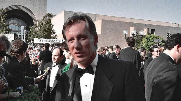 El actor James Woods en los premios Emmy en 1992