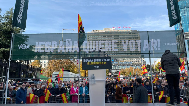 Manifestación Vox