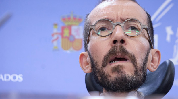 El portavoz de Unidas Podemos en el Congreso de los Diputados, Pablo Echenique