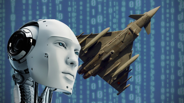 montaje robot eurofighter