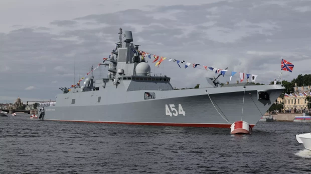 La fragata rusa Almirante Gorshkov está equipada con misiles hipersónicos Tsirkon