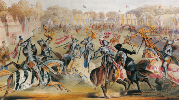 Torneo Eglinton de 1839 por James Henry Nixon en 1839