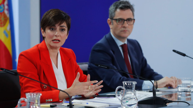 Los ministros Isabel Rodríguez y Félix Bolaños