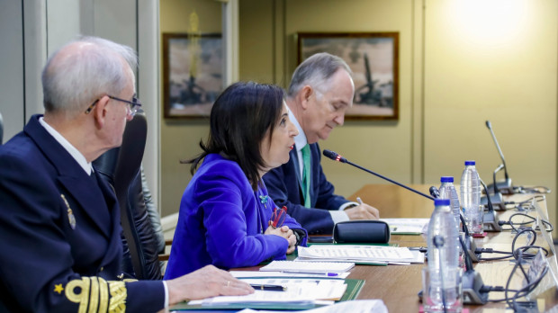Reunión de coordinación de la ministra Margarita Robles