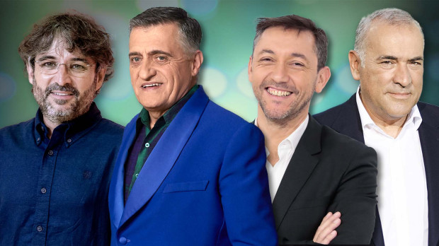 Jordi Évole, Wyoming, Javier Ruiz y Xabier Fortes