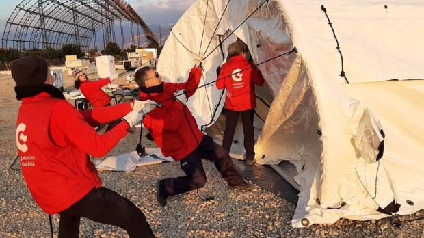 El equipo START de la AECID comienza el levantamiento de atención a las víctimas del terremoto en Turquía