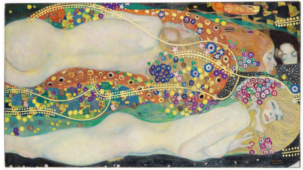 'Serpientes de agua II', de Gustav Klimt