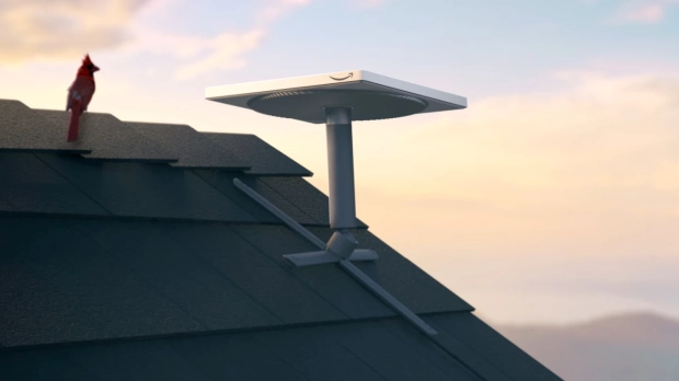 Con esta antena, Amazon quiere dar acceso a internet por satélite