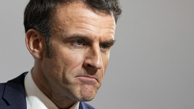 El presidente francés, Emmanuel Macron