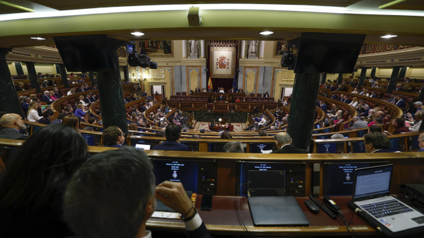 Vista del Congreso durante la moción de censura