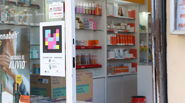 Farmacia con código Navilens