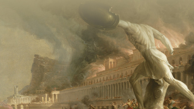 Portada de «La decadencia y caída de Roma. La clave para entender el mundo de hoy» de Edwar J. Watts