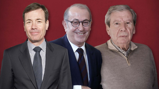 Tomás Gómez, Nicolás Redondo Terreros y José Luis Corcuera