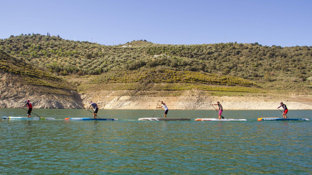 Paddle Surf en al embalse de Iznájar