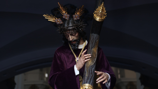 El vía crucis de Nuestro Padre Jesús del Soberano Poder en imágenes