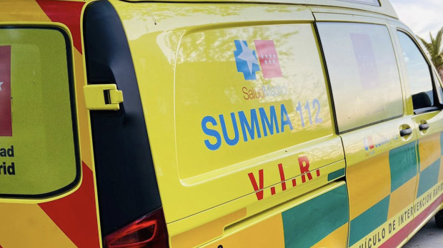 Una ambulancia del Summa 112, en una imagen de archivo