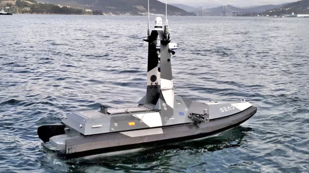 Sead 23, la embarcación no tripulada que se ha desplegado con la Armada española en diferentes maniobras