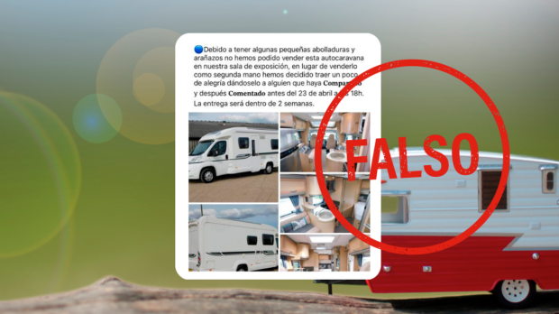 Sorteo fraudulento de una caravana