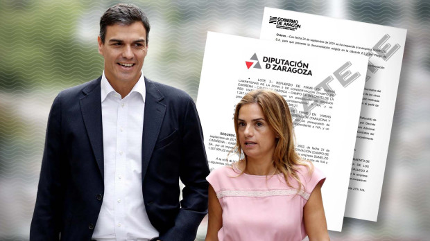 Pedro Sánchez y Susana Sumelzo