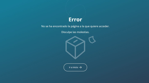 Captura de la página web de recuento de votos