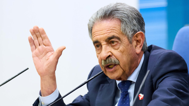 El presidente de Cantabria, Miguel Ángel Revilla