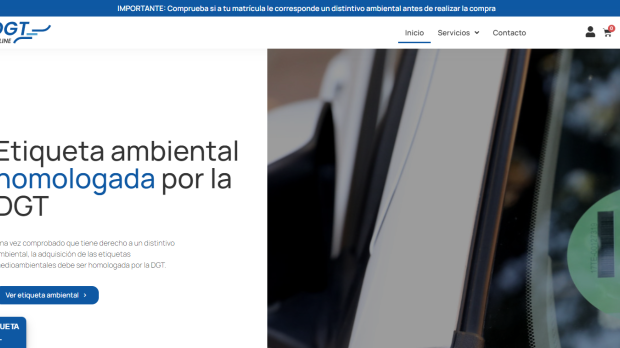 La web que simula ser oficial de la DGT está aún en funcionamiento