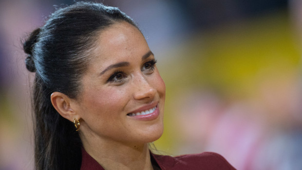 Meghan Markle , The Duchess of Sussex at the Invictus Games 2018 final on her official visit to Australia in Sydney. *** Local Caption *** .