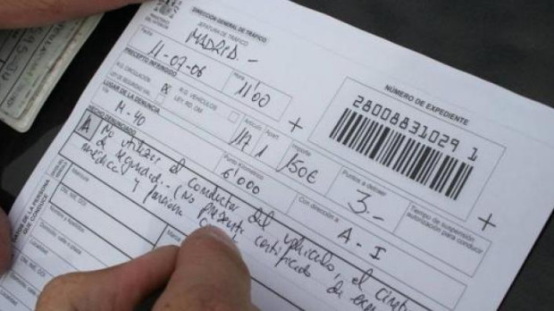 El conductor tiene derecho a recurrir cualquier tipo de multa