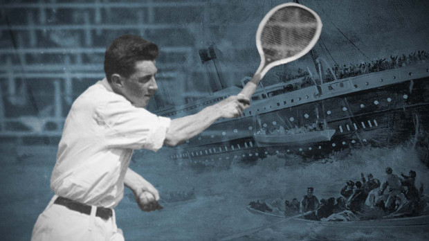 Richard Norris Williams, en un partido de Wimbledon