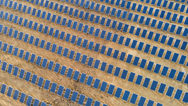 Un parque solar en Orense