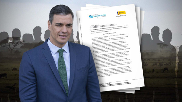 El Gobierno maquilla el número total de acompañantes del presidente