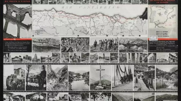 Parte del folleto que editó el Servicio Nacional de Turismo para promocionar la Ruta del Norte