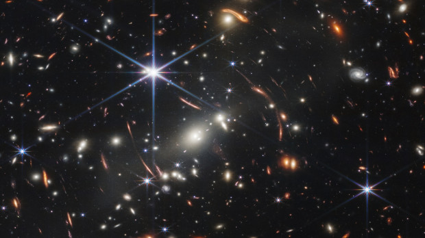 Cúmulo de galaxias SMACS 0723, capturado por el telescopio espacial James Webb