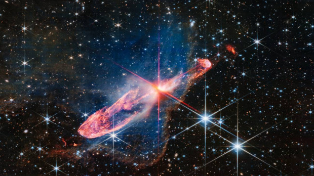 Imagen captada por el telescopio James Webb