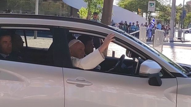 Sexto día de peregrinación en la JMJ. El Papa Francisco.