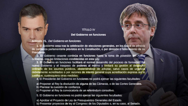 Puigdemont lleva días pidiendo «hechos comprobables» para conceder su «sí» a la investidura