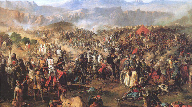 La batalla de Muret tuvo lugar el 12 de septiembre de 1213 cerca de Toulouse, en Francia